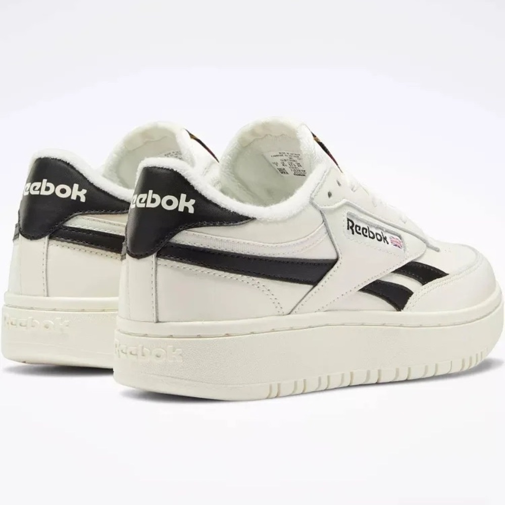 Reebok Reebok Women's Club C Double Revenge | Chalk/Core Black/Chalk - Picture 3 of 5